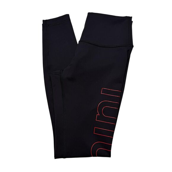 Lululemon Wunder Under High Rise Tight 28" Everlux *Lunar New Year Black - Picture 2 of 11